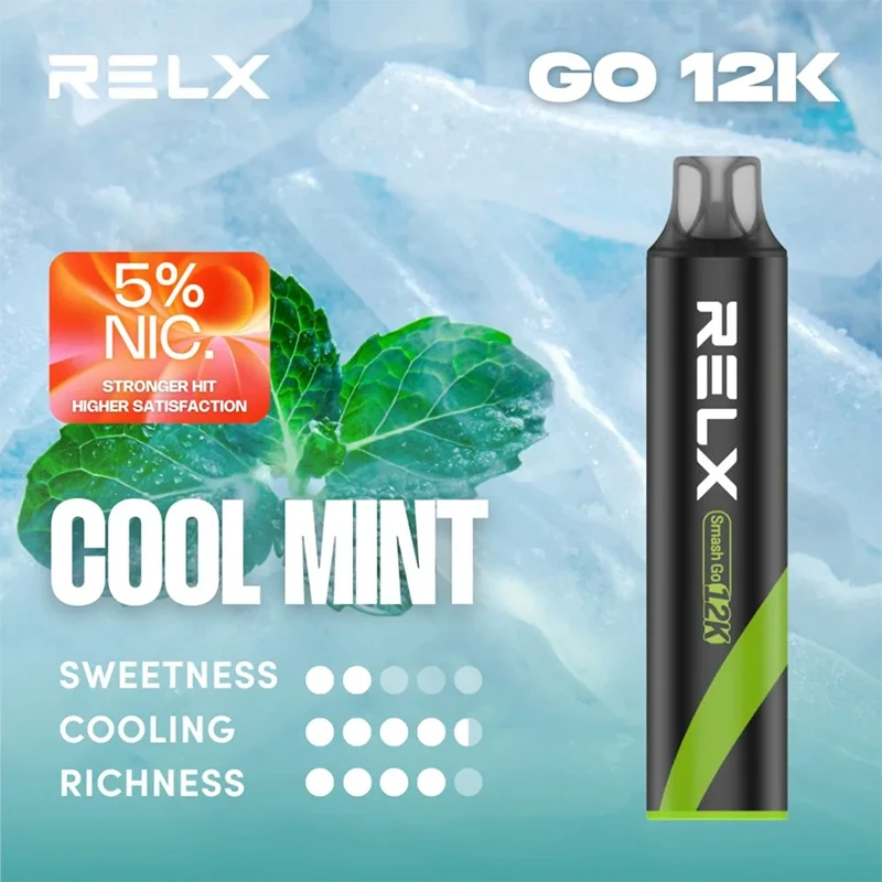 RELX悅刻 Smash Go 拋棄式電子煙 12000口
