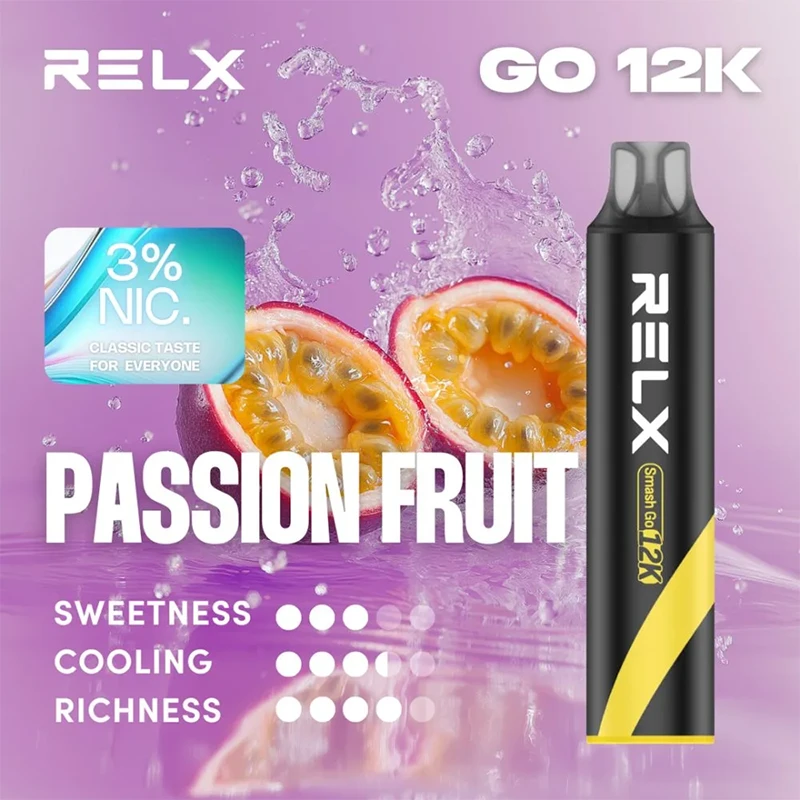 RELX悅刻 Smash Go 拋棄式電子煙 12000口