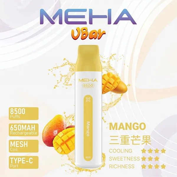 MEHA魅嗨 VBar 拋棄式電子煙 8500口